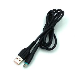 Дата кабель DENMEN D15V Micro USB Black
