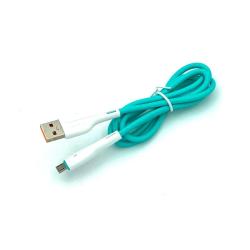 Дата кабель DENMEN D15V Micro USB Blue