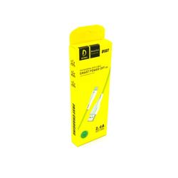 Дата кабель DENMEN D15T Type C Green
