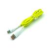 Дата кабель DENMEN D15T Type C Green