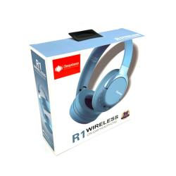 Наушники Bluetooth DEEPBASS R1 Blue