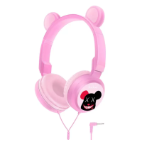 Наушники проводные AKZ 026 Pink