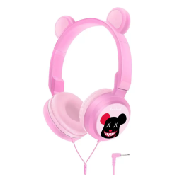Наушники проводные AKZ 026 Pink