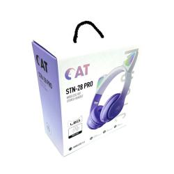 Наушники Bluetooth STN-28 PRO CAT Purple