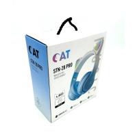 Наушники Bluetooth STN-28 PRO CAT Blue
