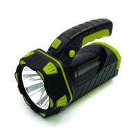 Ручной светодиодный фонарь на аккумуляторе с ручкой HC-265 Black_Green