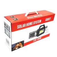Солнечная автомномная система освещения Solar Home System CC027 100W + 3 Led лампы