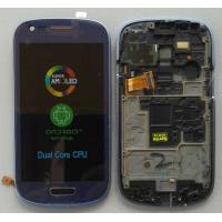 Дисплей + тачскрин + рамка для SAMSUNG i8190 Galaxy S3 mini Blue