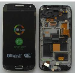 Дисплей + тачскрин + рамка для SAMSUNG i9190 Galaxy S4 mini Blue
