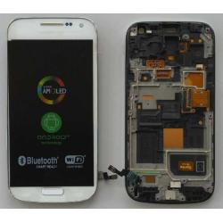 Дисплей + тачскрин + рамка для SAMSUNG i9190 Galaxy S4 mini White