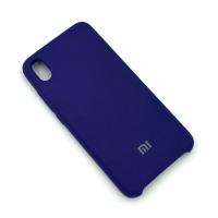 Чехол XIAOMI Redmi 7a Silicon Case Blue