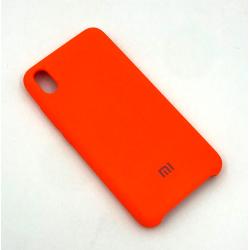 Чехол XIAOMI Redmi 7a Silicon Case Orange