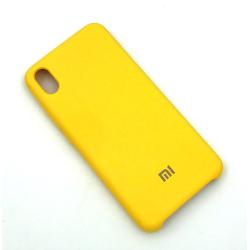 Чехол XIAOMI Redmi 7a Silicon Case Yellow
