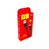 Дата кабель силиконовый DENMEN D08T Type C 3.6A Black