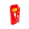 Дата кабель силиконовый DENMEN D08T Type C 3.6A White