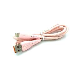Дата кабель DENMEN D07L Lightning Pink