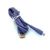 Дата кабель DENMEN D07V Micro USB Blue