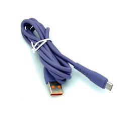 Дата кабель DENMEN D07V Micro USB Blue