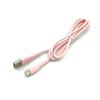 Дата кабель DENMEN D07T Type C Pink