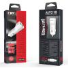 Автомобильное ЗУ EMY MY-30 + cable micro USB (5V/2.4A/2USB)