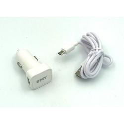 Автомобильное ЗУ EMY MY-31 + cable micro USB (5V/3.6A/2USB)