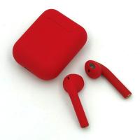 Наушники Bluetooth Apple Airpods V11 TWS Red