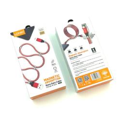 Дата кабель LDNIO LS-491 Micro USB Magnetic Red