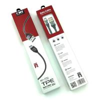 Дата кабель EMY MY-732 Lightning 2.4A 2m Grey