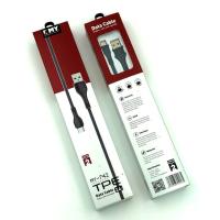Дата кабель EMY MY-742 Type C 2.4A 2m Grey