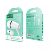 Наушники с микрофоном HOCO M34 Honor Music 1.2m White