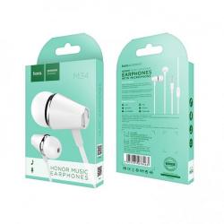 Наушники с микрофоном HOCO M34 Honor Music 1.2m White