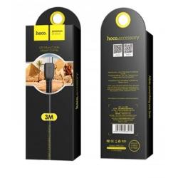 Дата кабель HOCO X20 Micro USB 3m Black
