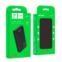 Power Bank DENMEN DP10 (20000mAh/2A/2USB) Black