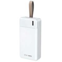 Power Bank REMAX RPP-289 Pure Series (30000mAh/USB+TYPE C /20W) + Qualcomm 3.0 White