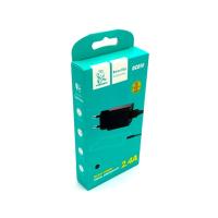 Сетевое ЗУ DENMEN DC01V + Micro USB (5V/2.4A/1USB) Black