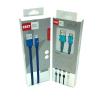 Дата кабель M-105 ORIGINAL white-box Micro USB Blue