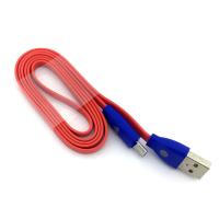 Дата кабель LED SMILE micro USB Orange (тех. упаковка)