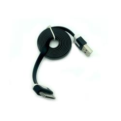 Дата кабель FLAT iPhone 4 1m Black (тех. упаковка)