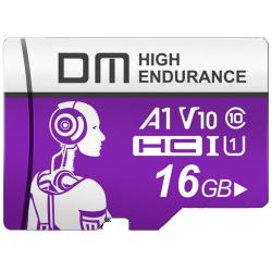 Карта памяти Micro SD 16Gb DM Purple Class 10 