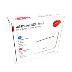 Беспроводной WI-FI роутер LTE B535Pro+ 4G/5G 300 Mbps с аккумулятором и сьемными антенами