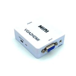 Переходник VGA to HDMI Video Converter 1080p Full HD VGA2HDMI