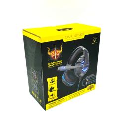 Наушники OVLENG GT81 gaming headset (USB+3.5mm) Black-Blue