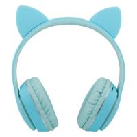 Наушники Bluetooth DEEPBASS R6 с ушками Teal