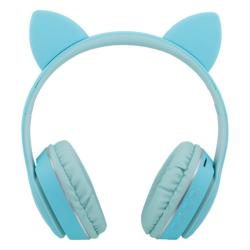 Наушники Bluetooth DEEPBASS R6 с ушками Teal