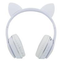 Наушники Bluetooth DEEPBASS R6 с ушками White