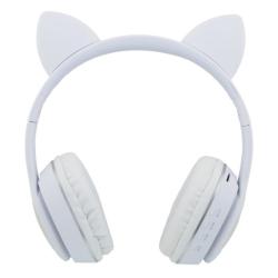 Наушники Bluetooth DEEPBASS R6 с ушками White