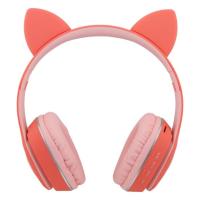 Наушники Bluetooth DEEPBASS R6 с ушками Red