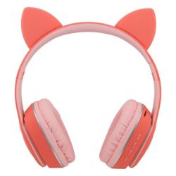 Наушники Bluetooth DEEPBASS R6 с ушками Red