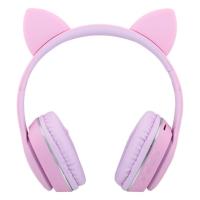 Наушники Bluetooth DEEPBASS R6 с ушками Purple