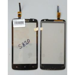 Сенсорный экран для Lenovo S820 Black